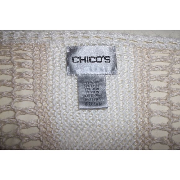 Chico’s Size S-M Shawl Open Cardigan Dolman Sleeve - Picture 5 of 5